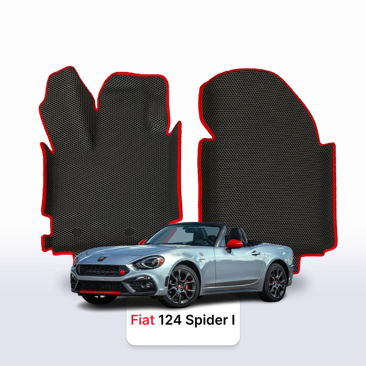 Custom-Fit 3D EVA Car Mats for Fiat 124 Spider I gen 2016–2020 year Roadster