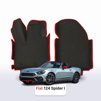 Custom-Fit 3D EVA Car Mats for Fiat 124 Spider I gen 2016–2020 year Roadster