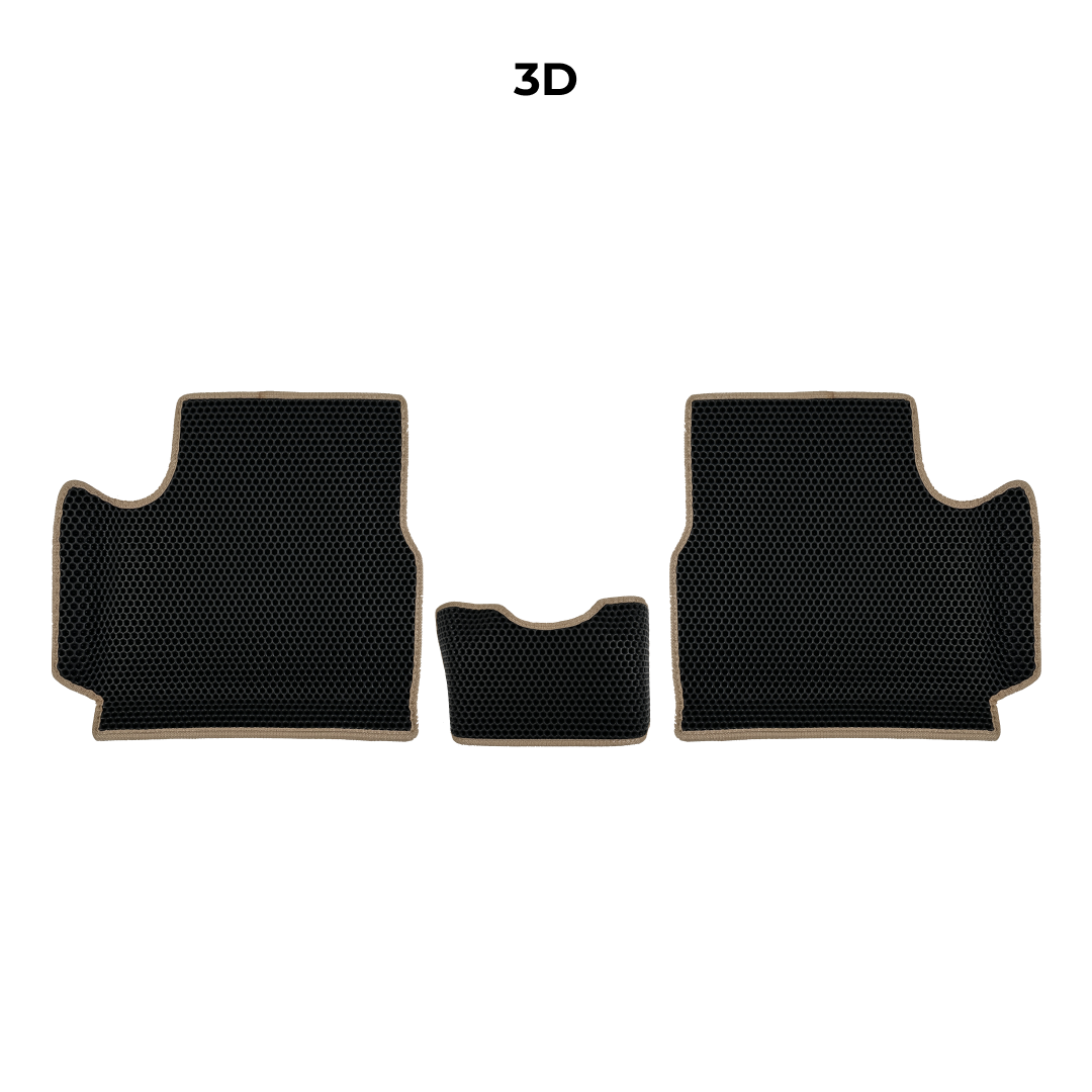 EVA Dywaniki samochodowe od EVA MATS 3D do Fiat 500E 2 gen 2020-2028 rok Elektryczny HATCHBACK 3 drzwi KABRIOLET