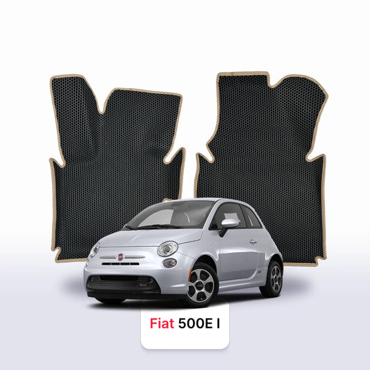EVA Dywaniki samochodowe od EVA MATS 3D do Fiat 500e 1 gen 2013-2019 rok Elektryczny HATCHBACK 3 drzwi