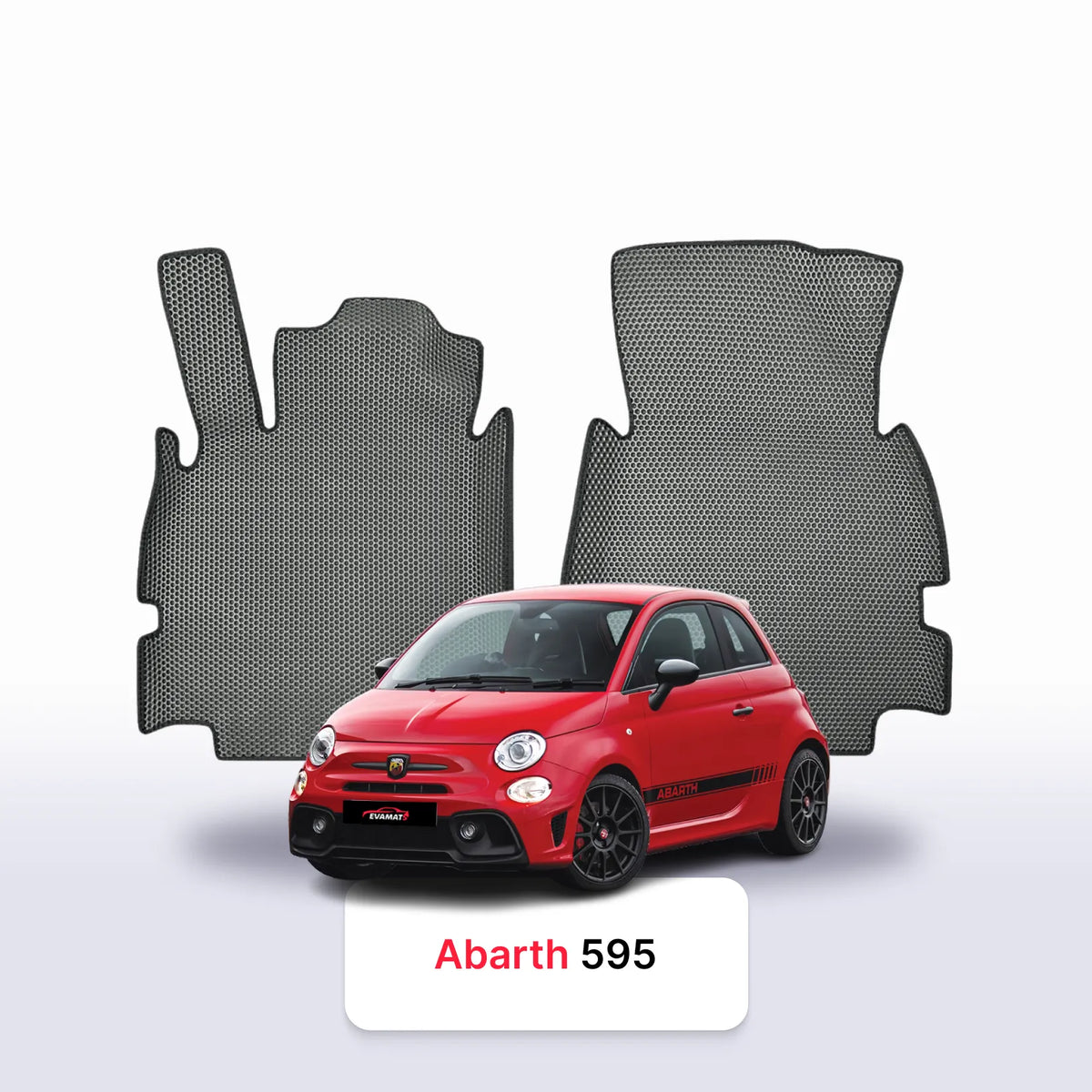 EVA Dywaniki samochodowe od EVA MATS 3D do Fiat 595(Abarth) 2 gen 2008-2024 rok HATCHBACK 3 drzwi