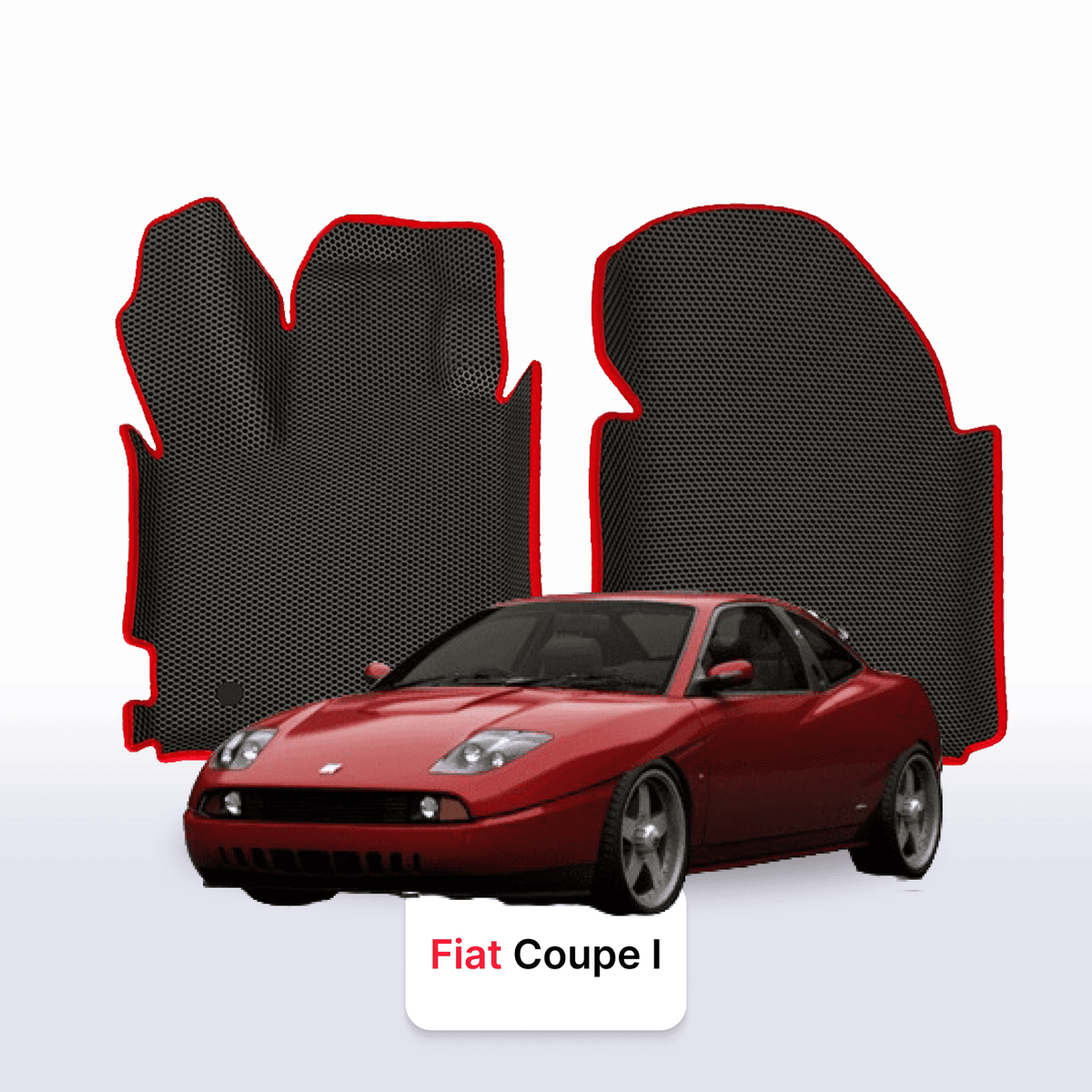 Custom-Fit 3D EVA Car Mats for Fiat Coupe I gen 1993–2001 year Coupe