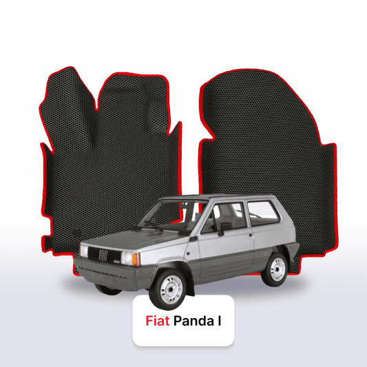 Custom-Fit 3D EVA Car Mats for Fiat Panda I gen 1980–2003 year Hatchback 3-door