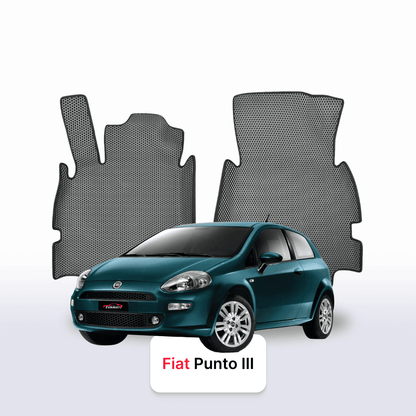Custom-Fit 3D EVA Car Mats for Fiat Punto III gen 2012–2018 year Hatchback 3-door