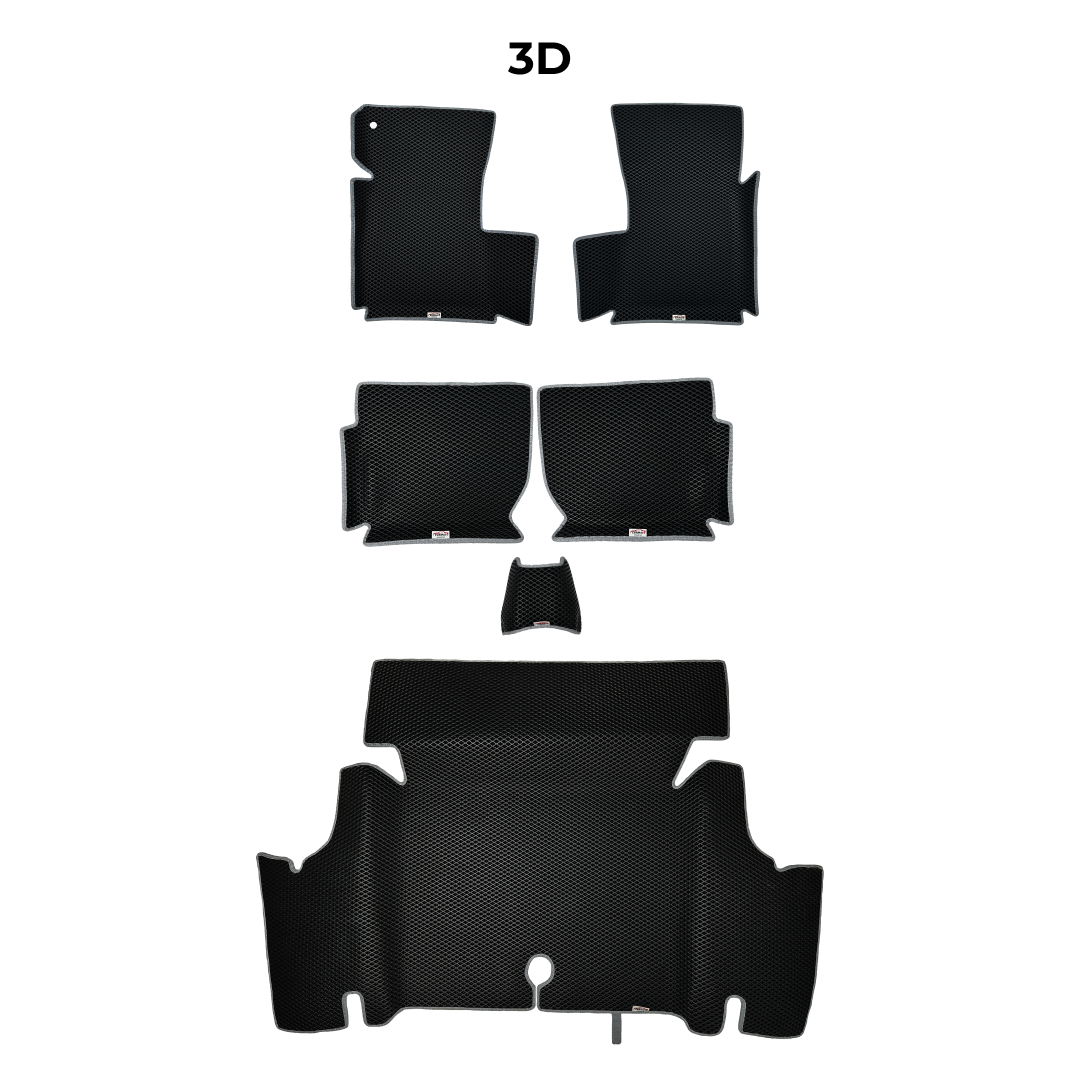 EVA Dywaniki samochodowe od EVA MATS 3D do Ford Mustang 4 gen 1993-2004 rok KABRIOLET