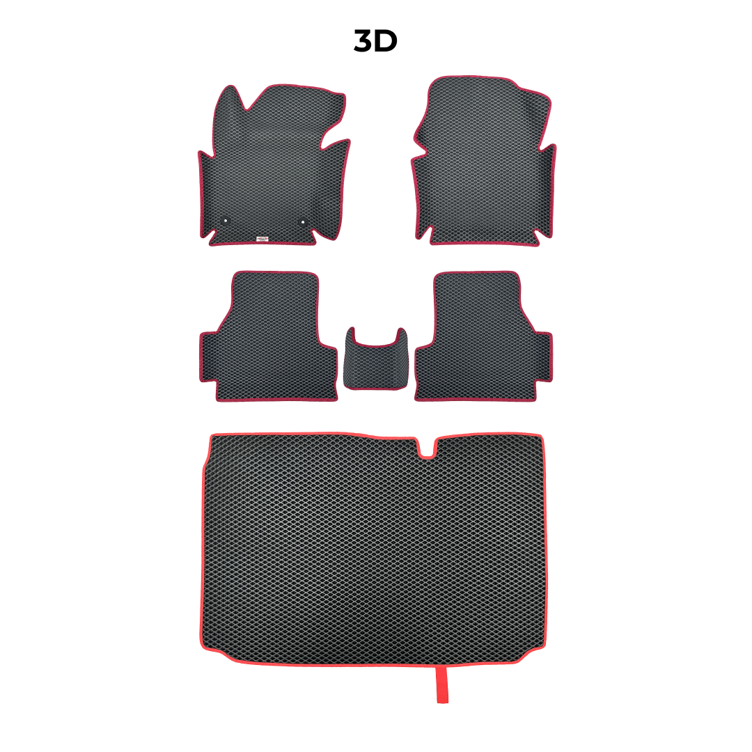 EVA Dywaniki samochodowe od EVA MATS 3D do Ford Focus(MK3) 3 gen 2010-2019 rok HATCHBACK 5 drzwi