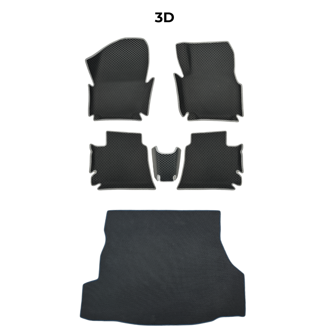 Custom-Fit 3D EVA Car Mats for Ford Mondeo MK4 IV gen 2006–2014 year Sedan