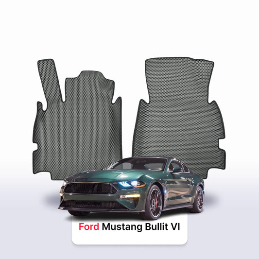 EVA Dywaniki samochodowe od EVA MATS 3D do Ford Mustang Bullit VI gen 2018-2023 rok COUPE