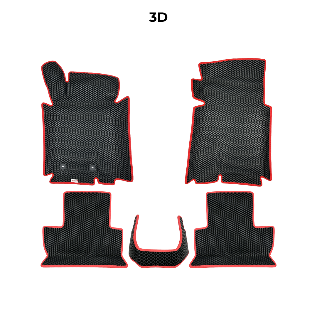 EVA Dywaniki samochodowe od EVA MATS 3D do Ford Mustang 6 gen 2014-2023 rok Coupe BENZYNA