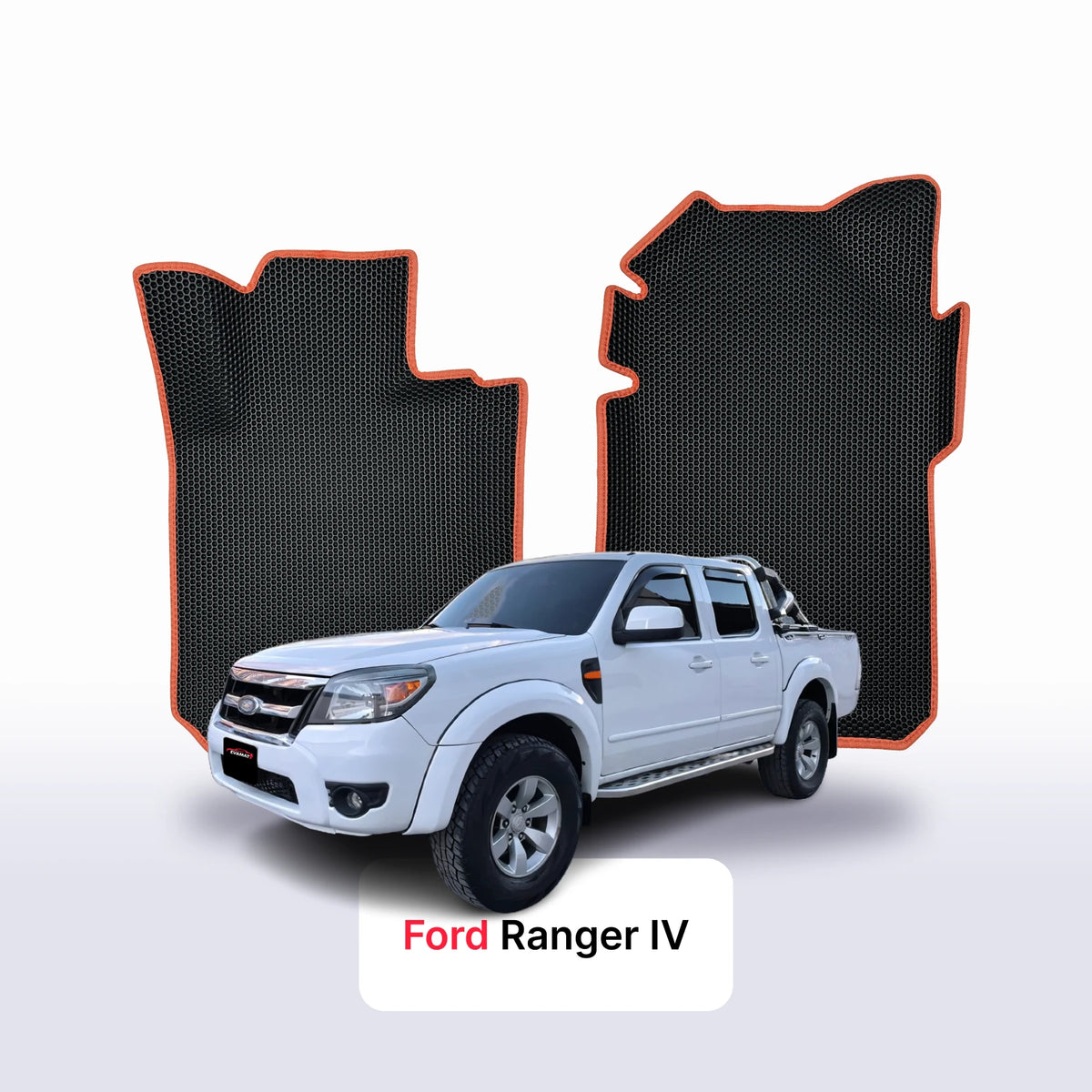 EVA Dywaniki samochodowe od EVA MATS 3D do Ford Ranger 4 gen 2006-2011 rok PICK-UP podwójna kabina