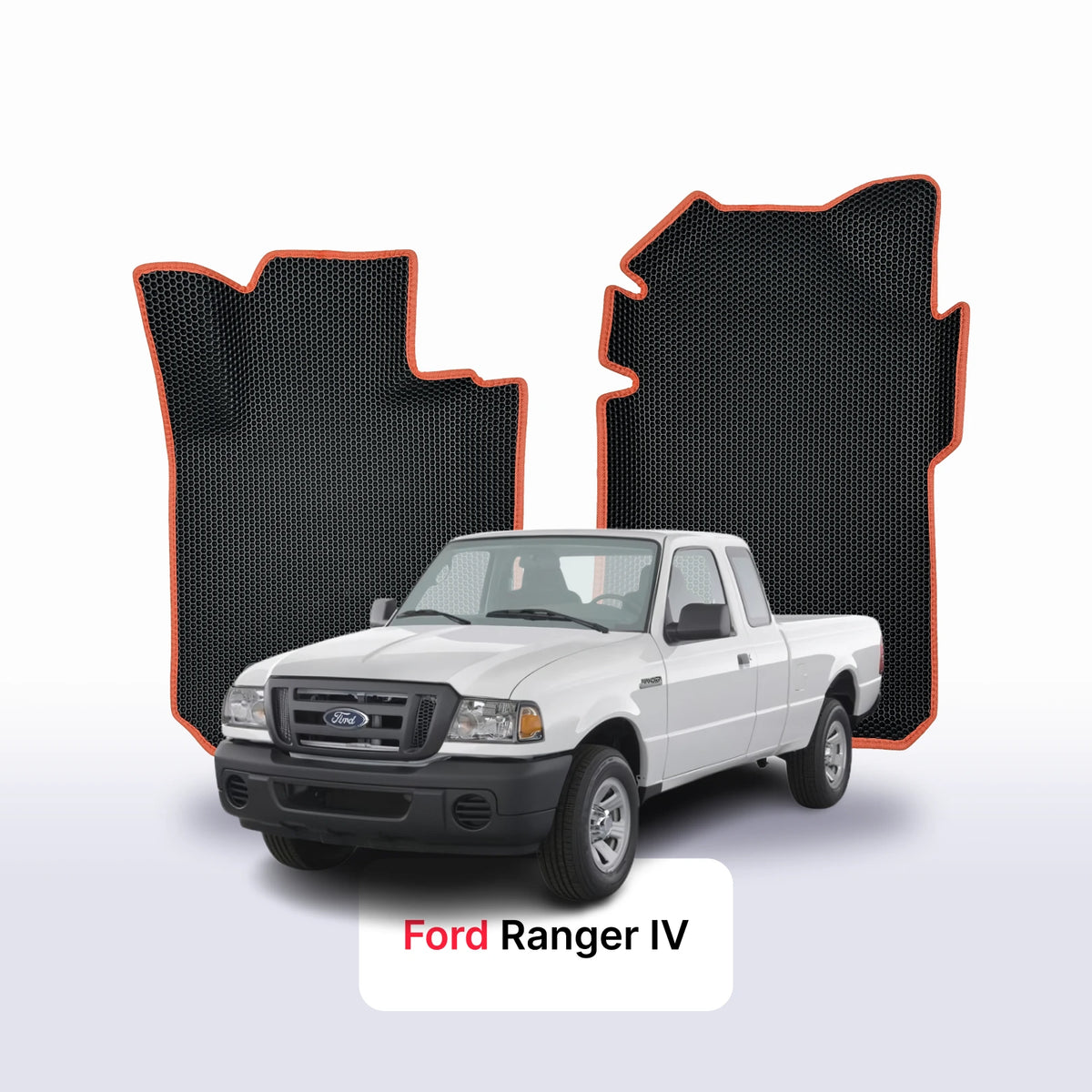 EVA Dywaniki samochodowe od EVA MATS 3D do Ford Ranger 4 gen 2006-2011 rok PICK-UP półtorej kabiny