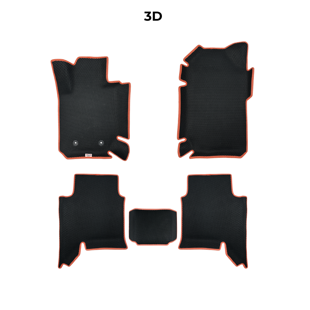 EVA Dywaniki samochodowe od EVA MATS 3D do Ford Ranger 5 gen 2011-2022 rok PICK-UP półtorej kabiny