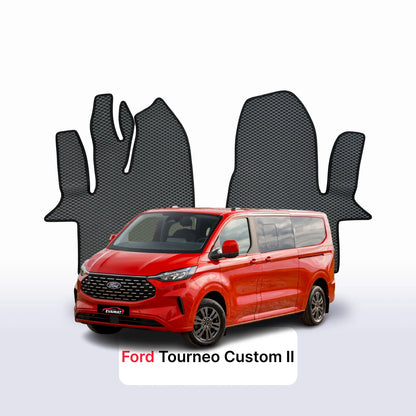 EVA Dywaniki samochodowe od EVA MATS 3D do Ford Tourneo Custom 2 gen 2023-2027 rok BUS