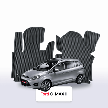 Custom-Fit 3D EVA Car Mats for Ford C-MAX II gen 2010–2019 year Minivan