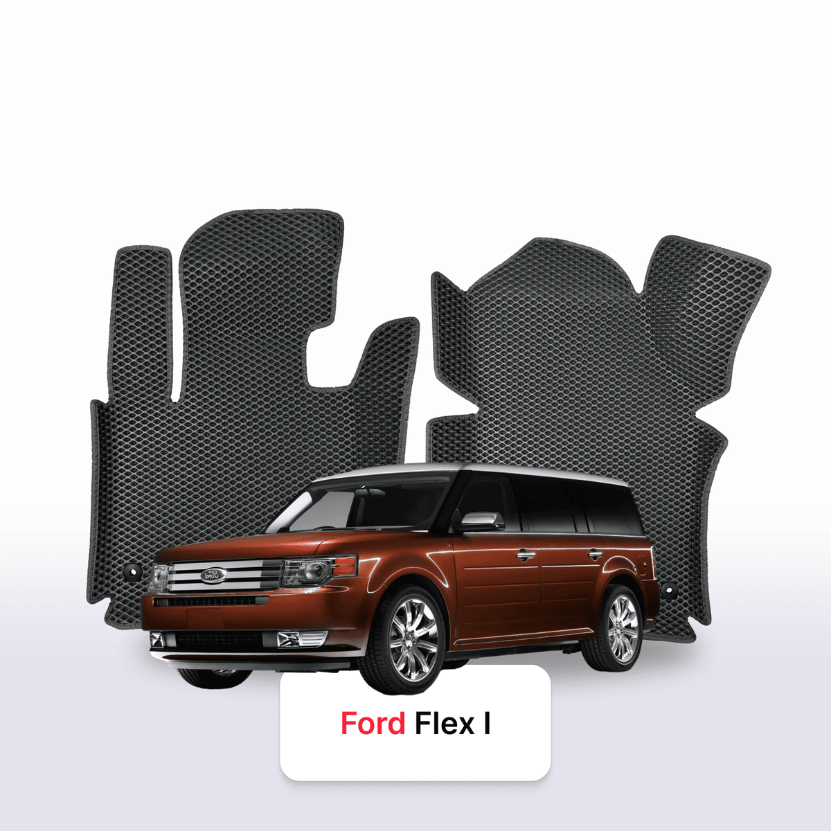 EVA Dywaniki samochodowe od EVA MATS 3D do Ford Flex I gen 2008-2019 rok SUV
