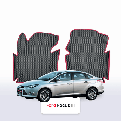 EVA Dywaniki samochodowe od EVA MATS 3D do Ford Focus(MK3) 3 gen 2010-2019 rok SEDAN