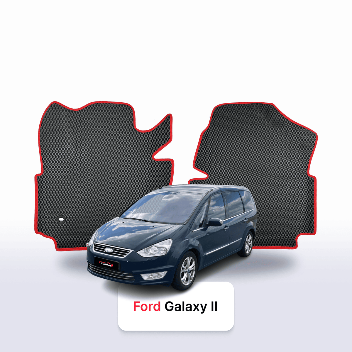 EVA Dywaniki samochodowe od EVA MATS 3D do Ford Galaxy 2 gen 2006-2015 rok MINIVAN 5 os.
