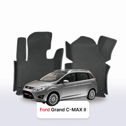 EVA Dywaniki samochodowe od EVA MATS 3D do Ford Grand C-MAX 2 gen 2010-2019 rok MINIVAN