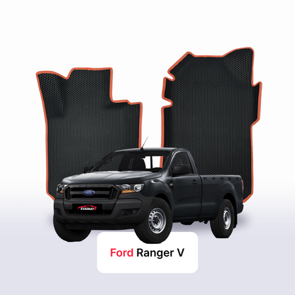 EVA Dywaniki samochodowe od EVA MATS 3D do Ford Ranger 5 gen 2011-2022 rok PICK-UP pojedyncza kabina