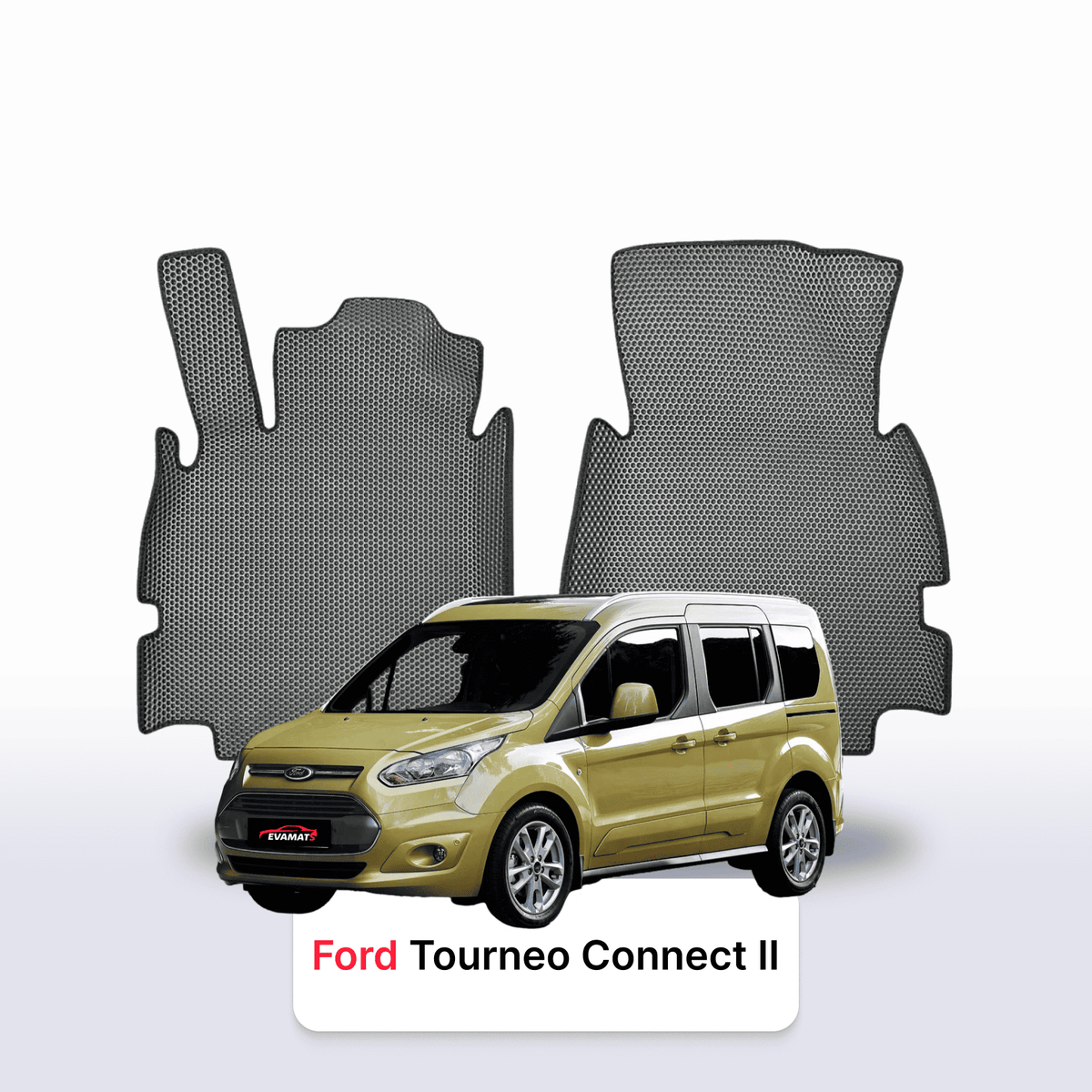 EVA Dywaniki samochodowe od EVA MATS 3D do Ford Tourneo Connect 2 gen 2012-2022 rok MINIVAN 5 osobowy