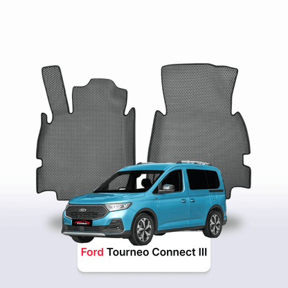 EVA Dywaniki samochodowe od EVA MATS 3D do Ford Tourneo Connect 3 gen 2021-2028 rok MINIVAN 5 osobowy