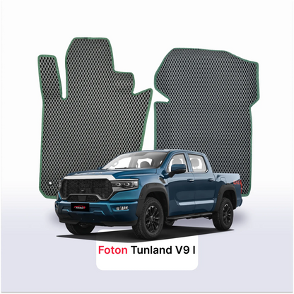 EVA Dywaniki samochodowe od EVA MATS 3D do Foton Tunland V9 1 gen 2023-2028 rok Pick-Up podwójna kabina