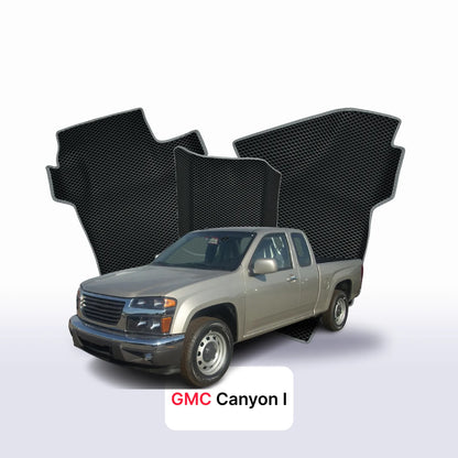 Custom-Fit 3D EVA Car Mats for GMC Canyon I gen 2004–2012 year Pickup extra cab