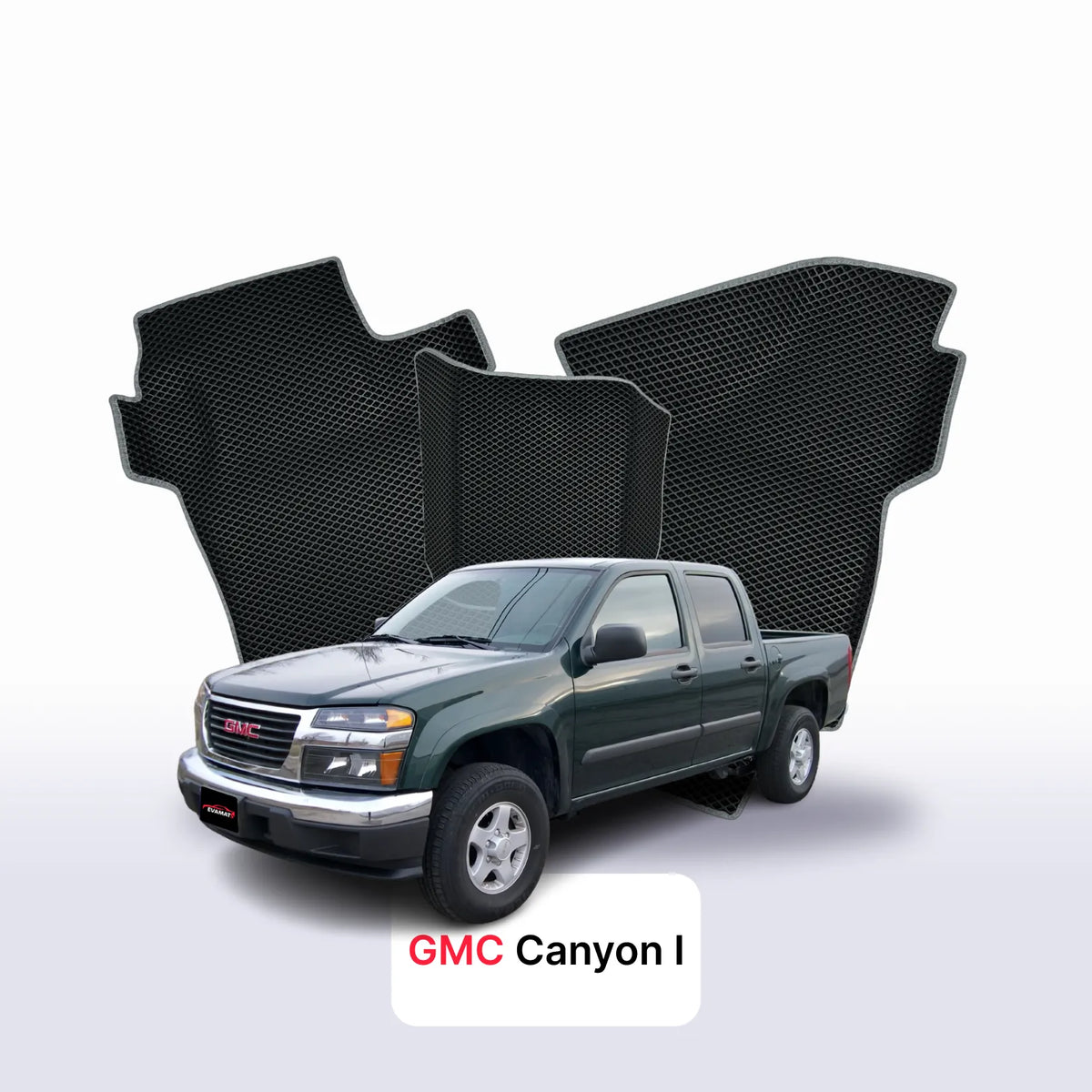 EVA Dywaniki samochodowe od EVA MATS 3D do GMC Canyon 1 gen 2004-2012 rok Pick-Up z podwójna kabina