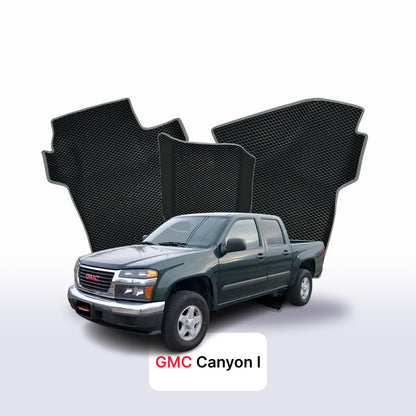 EVA Dywaniki samochodowe od EVA MATS 3D do GMC Canyon 1 gen 2004-2012 rok Pick-Up z podwójna kabina