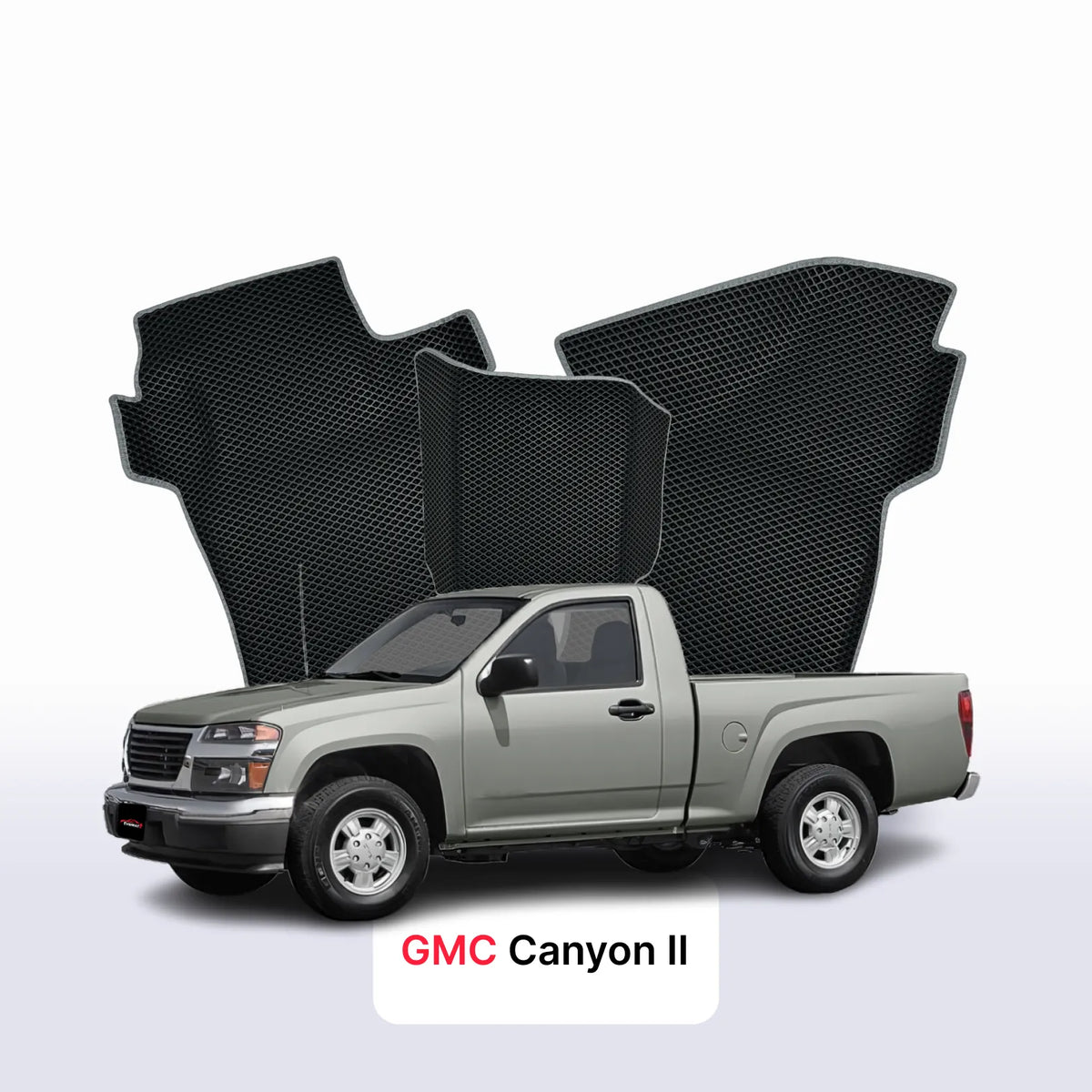 EVA Dywaniki samochodowe od EVA MATS 3D do GMC Canyon 2 gen 2014-2023 rok PICK-UP pojedyncza kabina