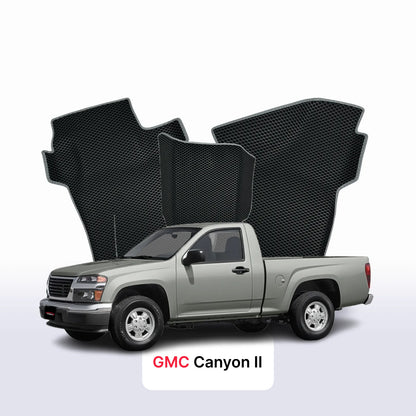 EVA Dywaniki samochodowe od EVA MATS 3D do GMC Canyon 2 gen 2014-2023 rok PICK-UP pojedyncza kabina