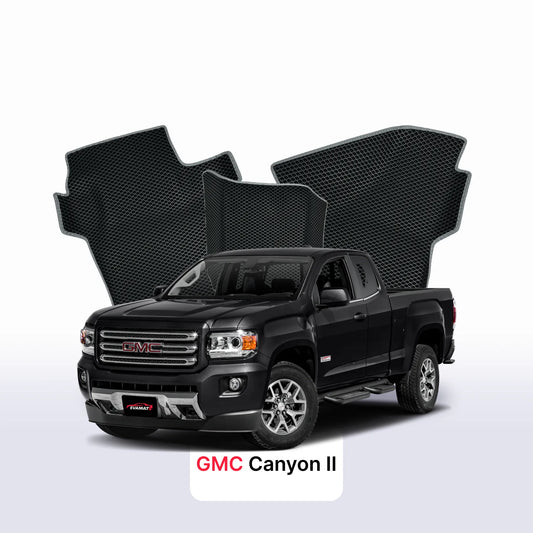 EVA Dywaniki samochodowe od EVA MATS 3D do GMC Canyon 2 gen 2014-2023 rok Pick-Up półtorej kabiny