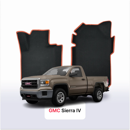 EVA Dywaniki samochodowe od EVA MATS 3D do GMC Sierra 4 gen 2013-2019 rok Pick-Up pojedyncza kabina