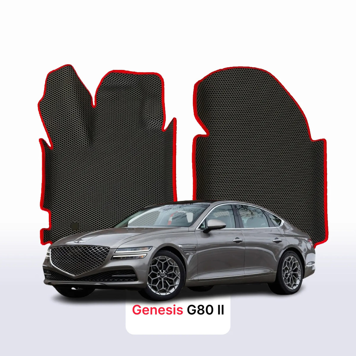EVA Dywaniki samochodowe 3D  EVA MATS do Genesis G80 2 gen 2020-2027 rok SEDAN