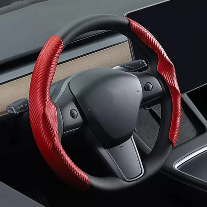 Universal Carbon Fibre Steering Wheel Cover