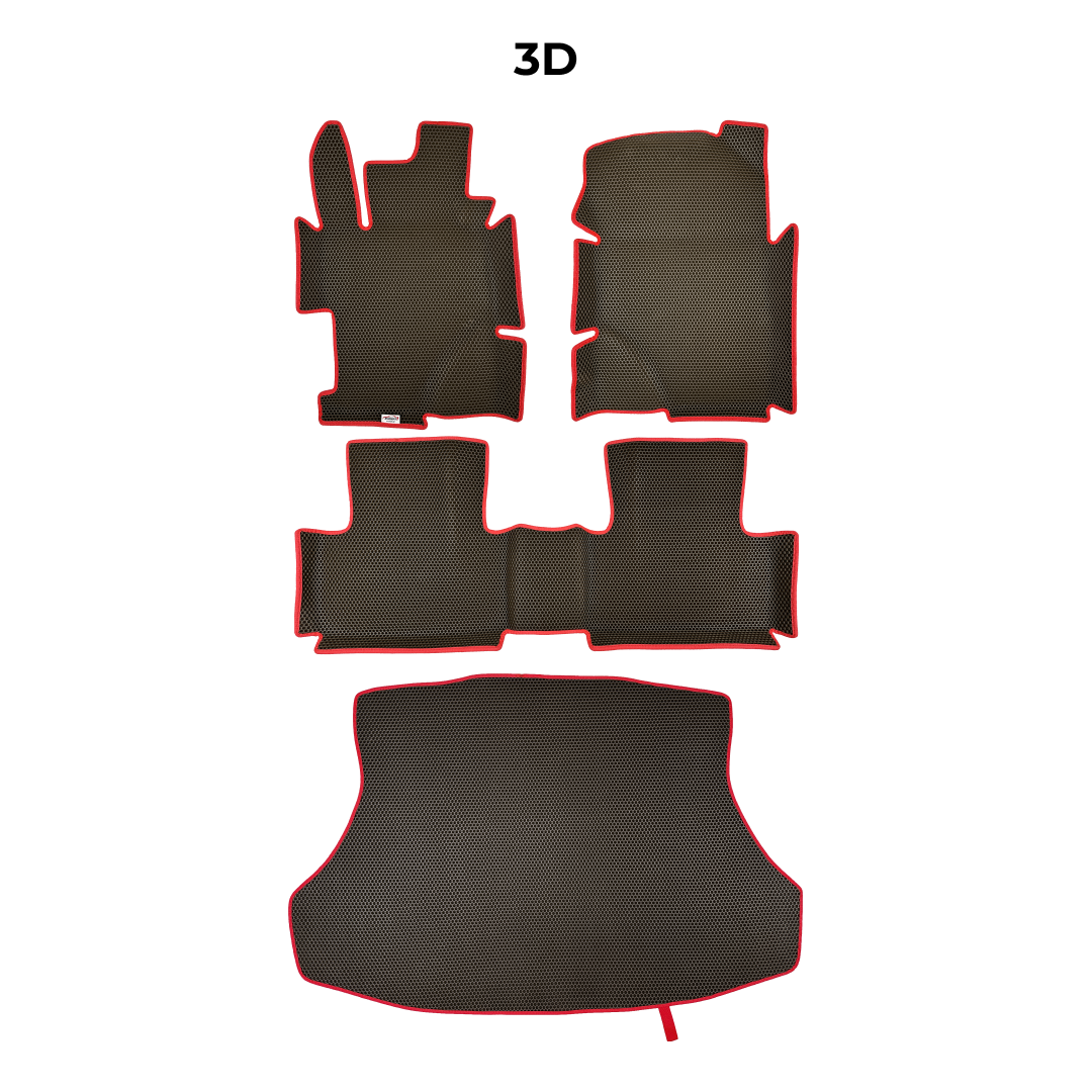 EVA Dywaniki samochodowe od EVA MATS 3D do Honda Civic 9 gen 2011-2017 rok COUPE