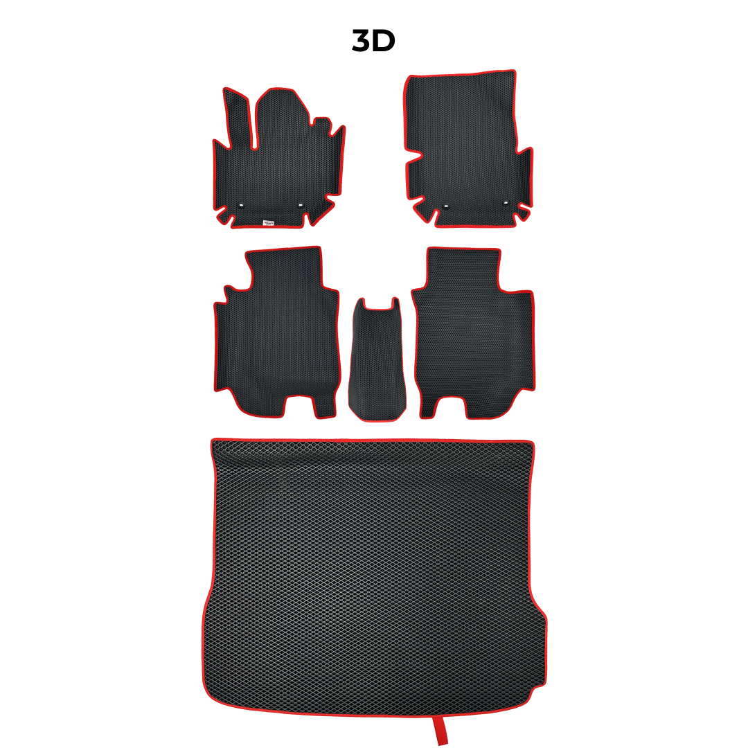 EVA Dywaniki samochodowe od EVA MATS 3D do Honda HR-V 1 gen 1999-2006 rok SUV 3 drzwi