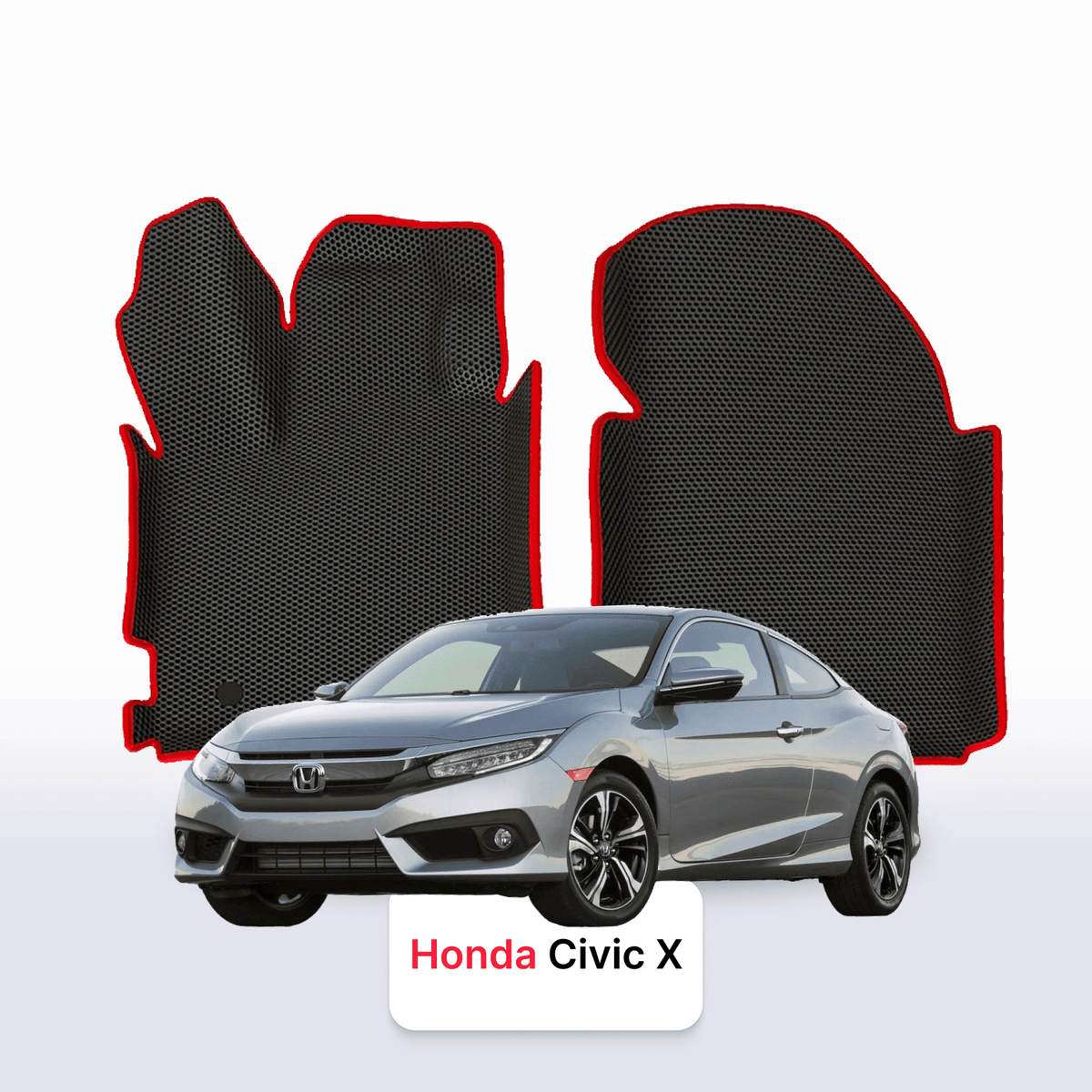 Custom-Fit 3D EVA Car Mats for Honda Civic X gen 2015–2021 year Coupe