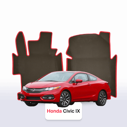 EVA Dywaniki samochodowe od EVA MATS 3D do Honda Civic 9 gen 2011-2017 rok COUPE