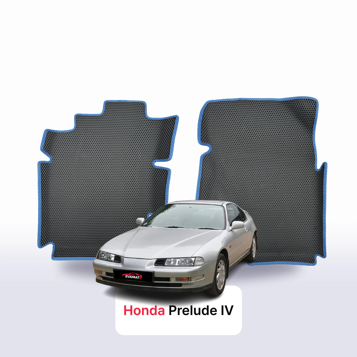 Custom-Fit 3D EVA Car Mats for Honda Prelude IV gen 1991–1996 year Coupe