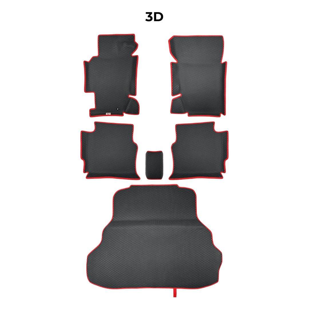 EVA Dywaniki samochodowe od EVA MATS 3D do Honda Accord 5 gen 1993-1998 rok COUPE
