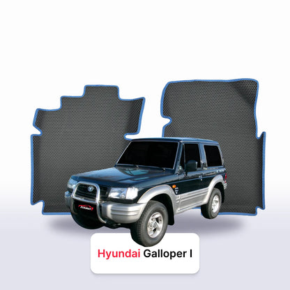 EVA Dywaniki samochodowe od EVA MATS 3D do Hyundai Galloper 1991-2003 rok SUV 3 drzwi