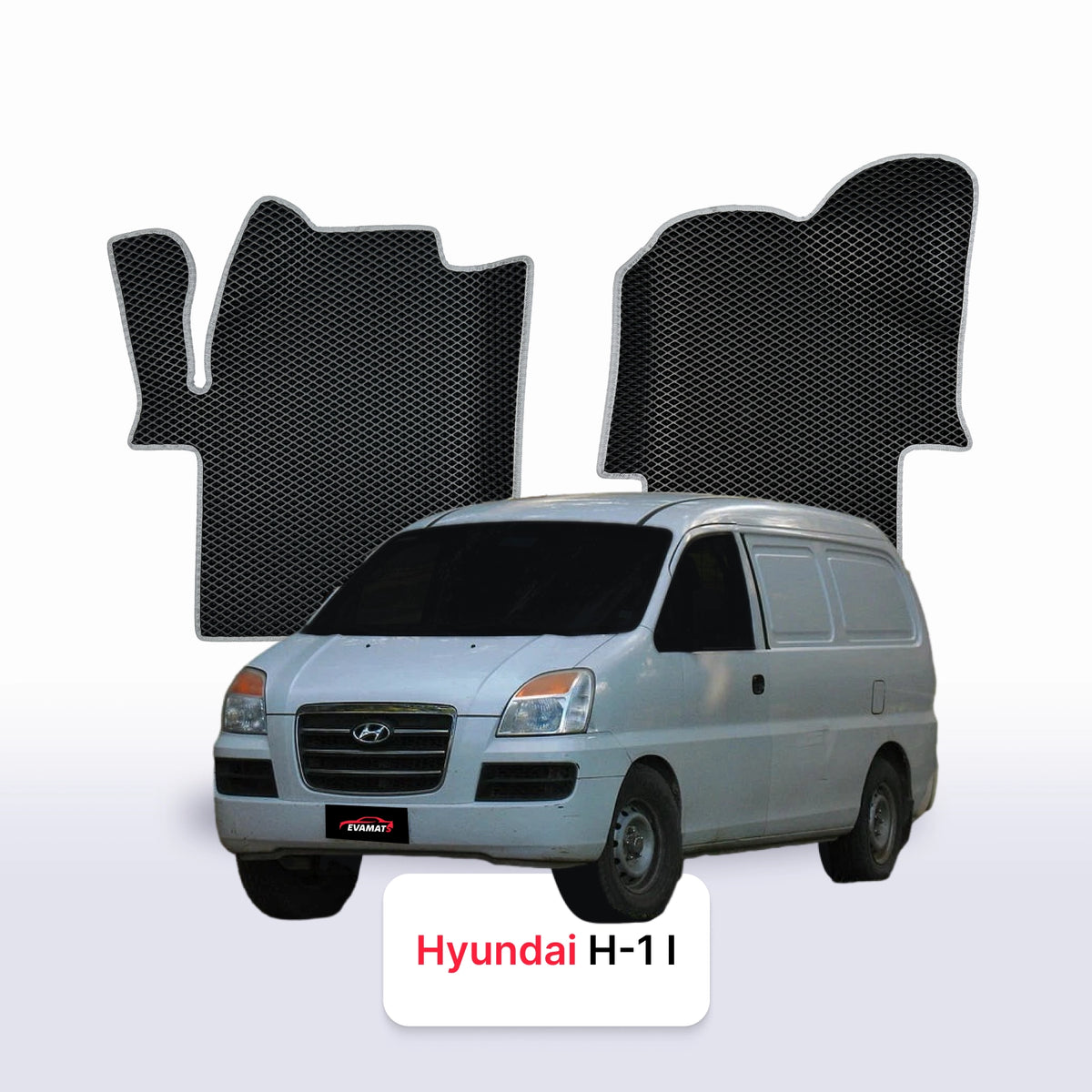 Custom-Fit 3D EVA Car Mats for Hyundai H-1 I gen 1997–2007 year Van