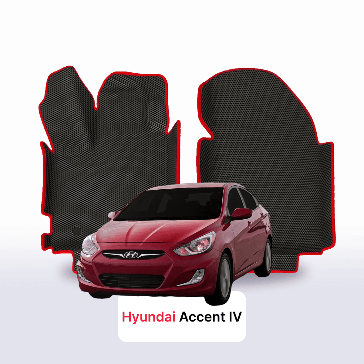 EVA Dywaniki samochodowe od EVA MATS 3D do Hyundai Accent 4 gen 2010-2020 rok SEDAN