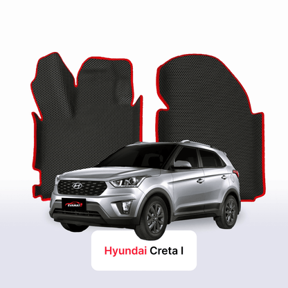 Custom-Fit 3D EVA Car Mats for Hyundai Creta I gen 2016–2021 year SUV