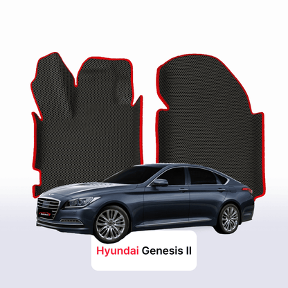 Custom-Fit 3D EVA Car Mats for Hyundai Genesis II gen 2013–2016 year Sedan