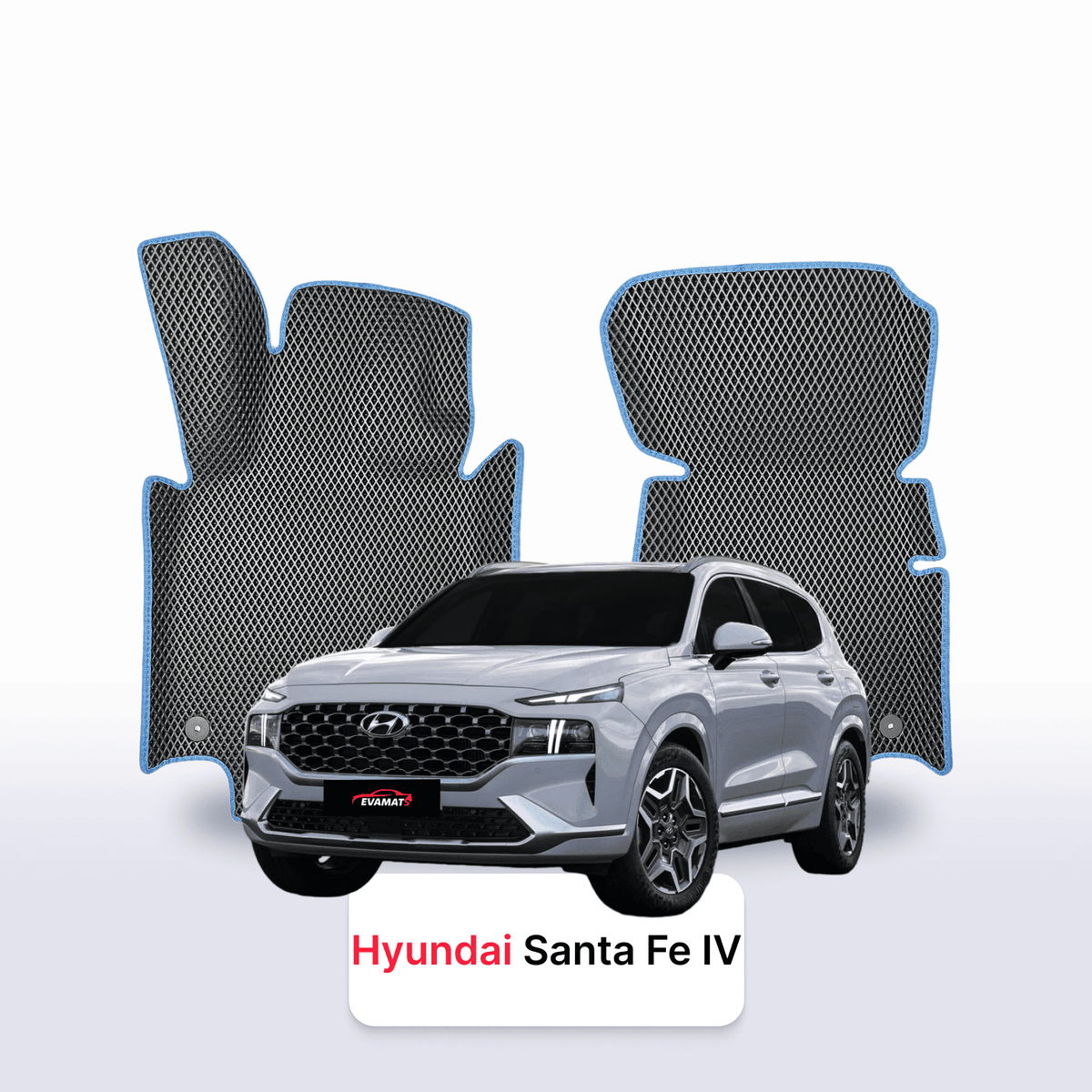 EVA Dywaniki samochodowe od EVA MATS 3D do Hyundai Santa Fe 4 gen 2018-2023 rok SUV 5 drzwi