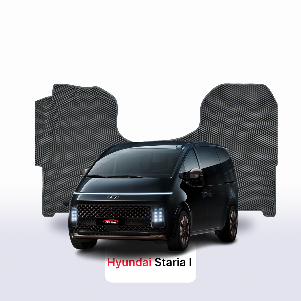Custom-Fit 3D EVA Car Mats for Hyundai Staria I gen 2021–2027 year Van