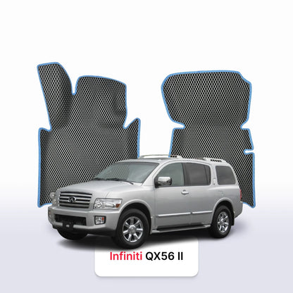 EVA Dywaniki samochodowe od EVA MATS 3D do Infiniti QX56 przedlift 2 gen 2004-2010 rok SUV BENZYNA przedlift