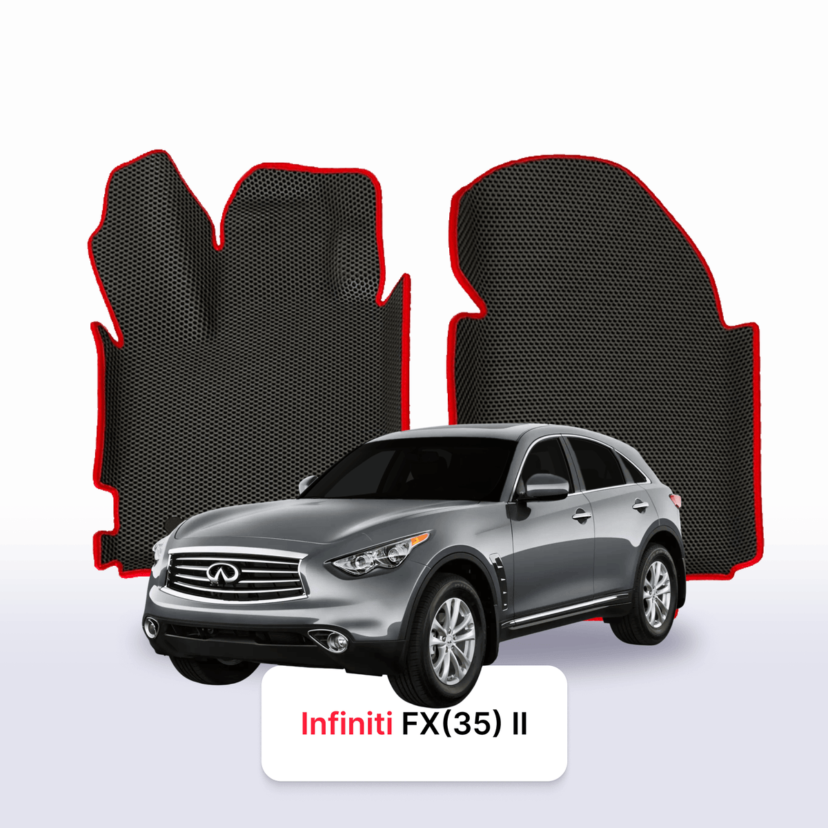 EVA Dywaniki samochodowe od EVA MATS 3D do Infiniti FX(35) 2 gen 2008-2013 rok SUV